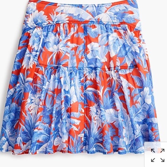 J. Crew Tiered mini skirt in Ratti®Rio floral - Picture 4 of 7
